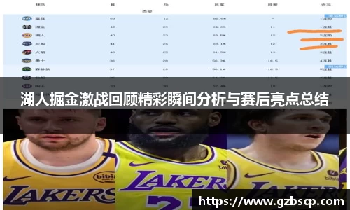 湖人掘金激战回顾精彩瞬间分析与赛后亮点总结